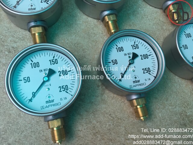 Afriso Pressure Gauge 0~250mbar (4)